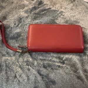 Elegant Red Women's Wallet